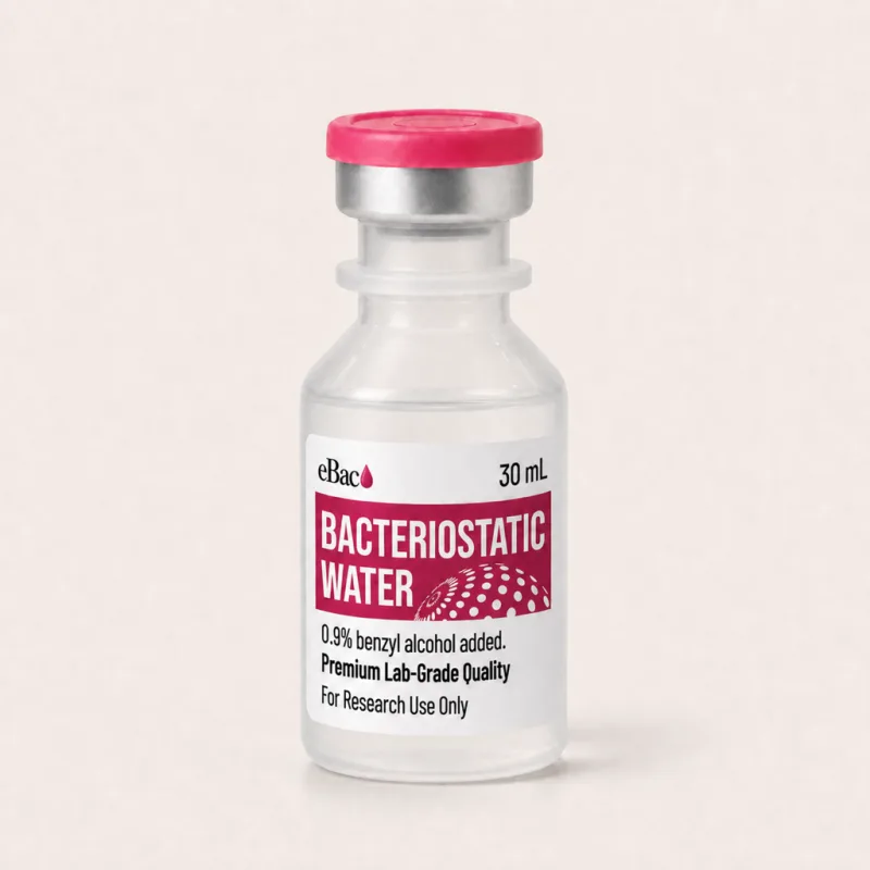 Single sealed 30 mL bacteriostatic water vial